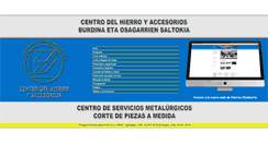 Desktop Screenshot of hierros-etxebarria.com